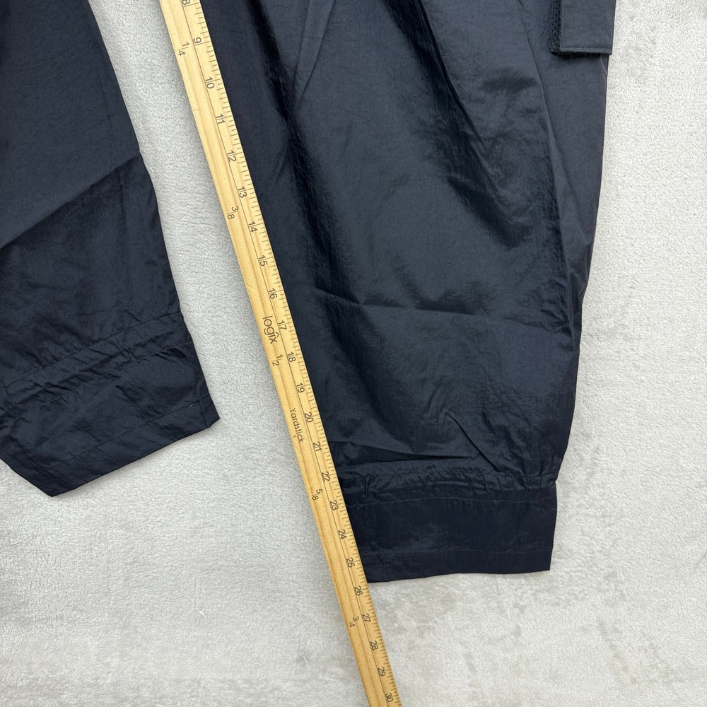 Under Armour Pants Women's Small Cargo Black Nylon Bungee Hem Active Streetwear - Picture 7 of 11